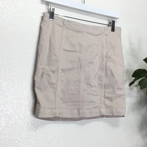 Free People Tan Skirt - Picture 2 of 6